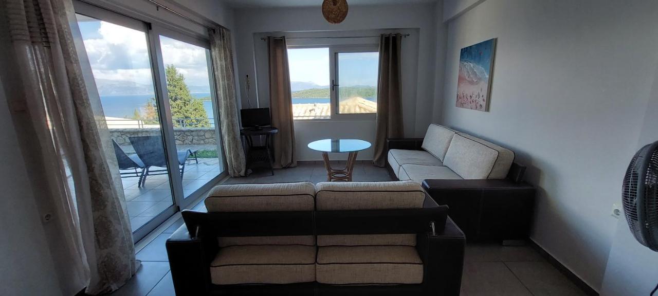 Lefkada Unique Sea View Apartment Нидри Екстериор снимка