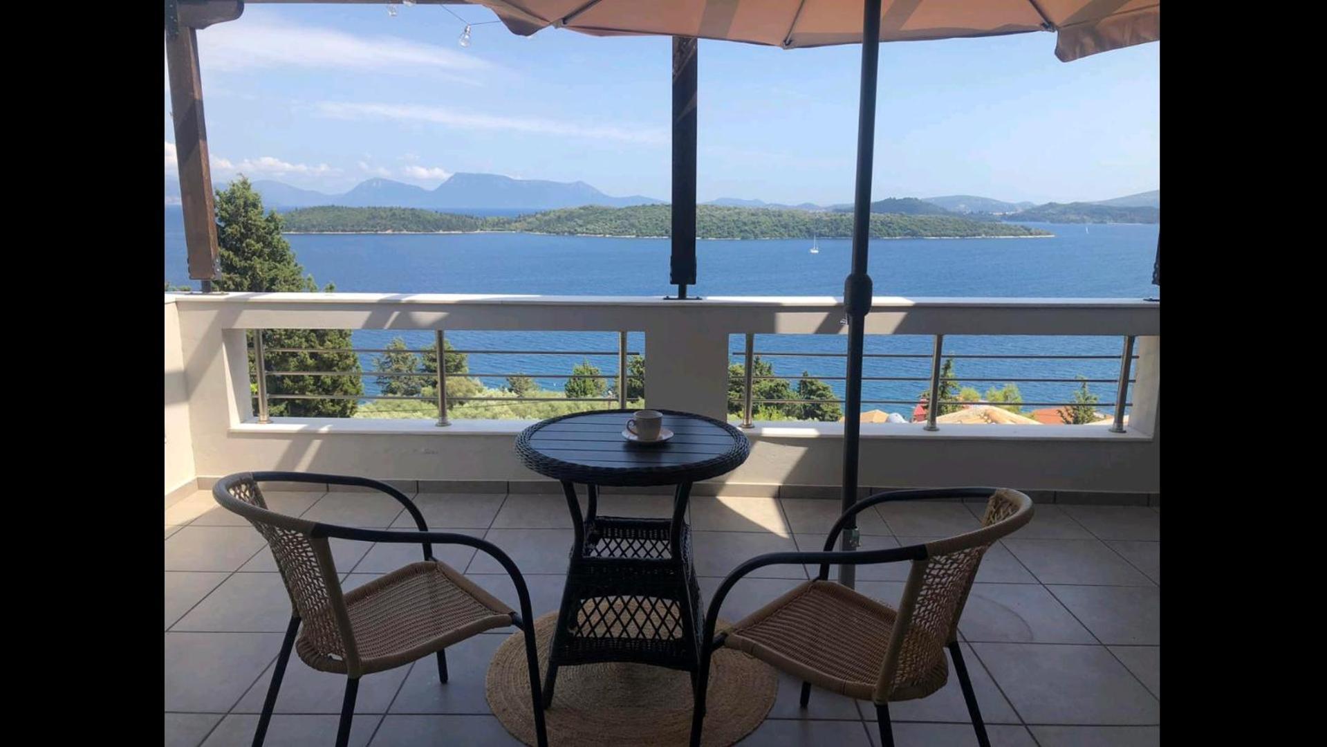 Lefkada Unique Sea View Apartment Нидри Екстериор снимка
